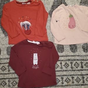 Zara 12-18 month tee bundle